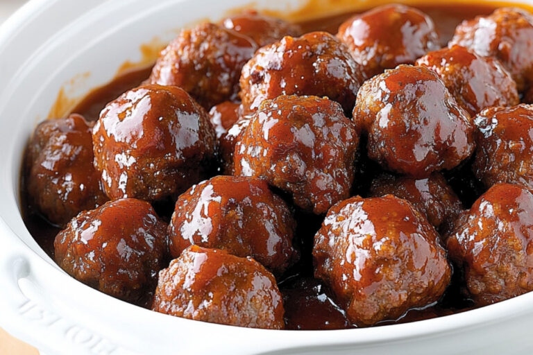 Boulettes de boeuf barbecue
