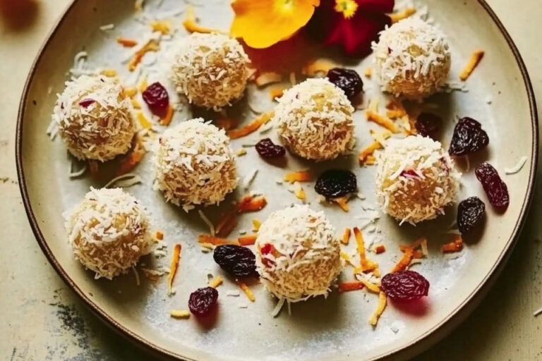 Boulettes de noix de coco