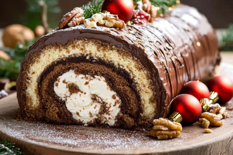 Bûche de Noël de Mascarpone