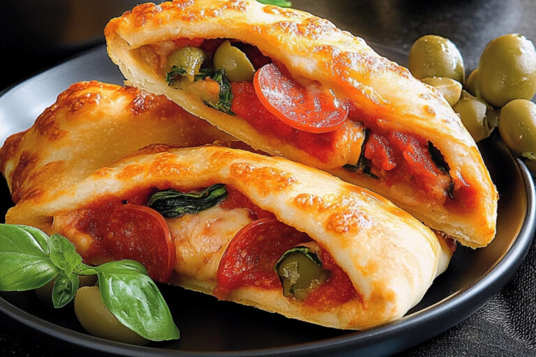 Calzones en freidora de aire