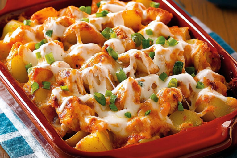 Cazuela de pollo y papas