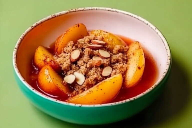 Duraznos con amaretti