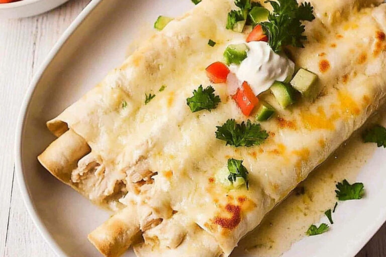Enchiladas de Pollo Blanca