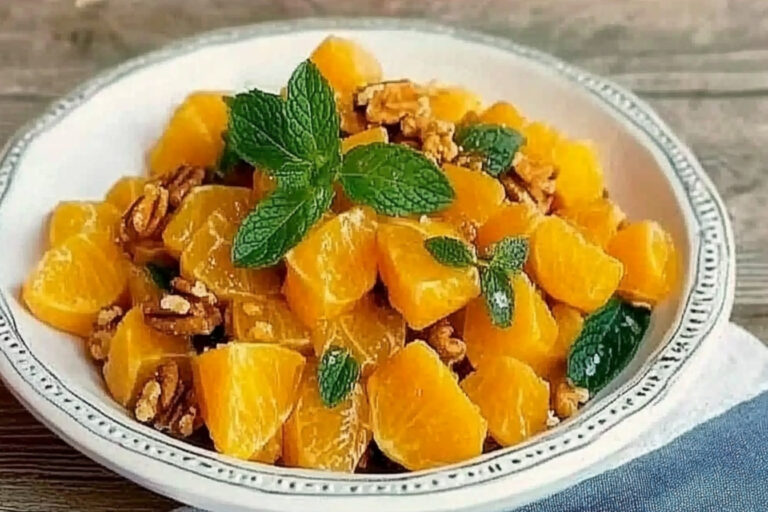 Ensalada de naranjas a la menta