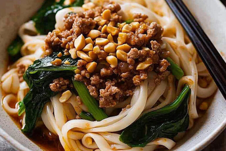 Fideos Dan Dan Picantes