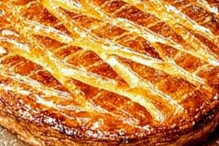 Galette des rois allégée à la frangipane