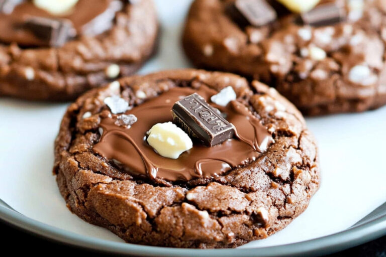 Galletas de chocolate con menta