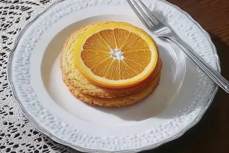 Galletas de naranja