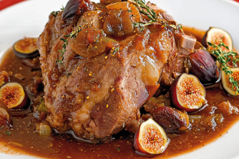 Gigot d’agneau à l’ail