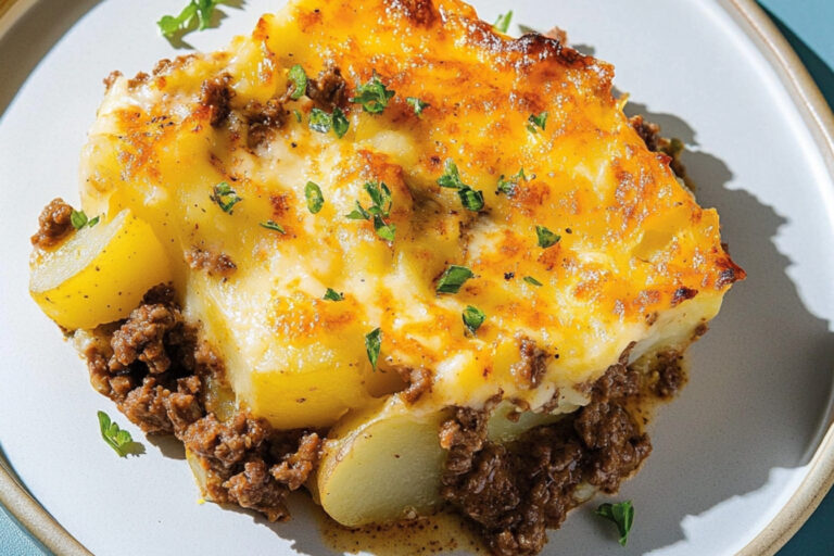 Gratin de purée de pommes