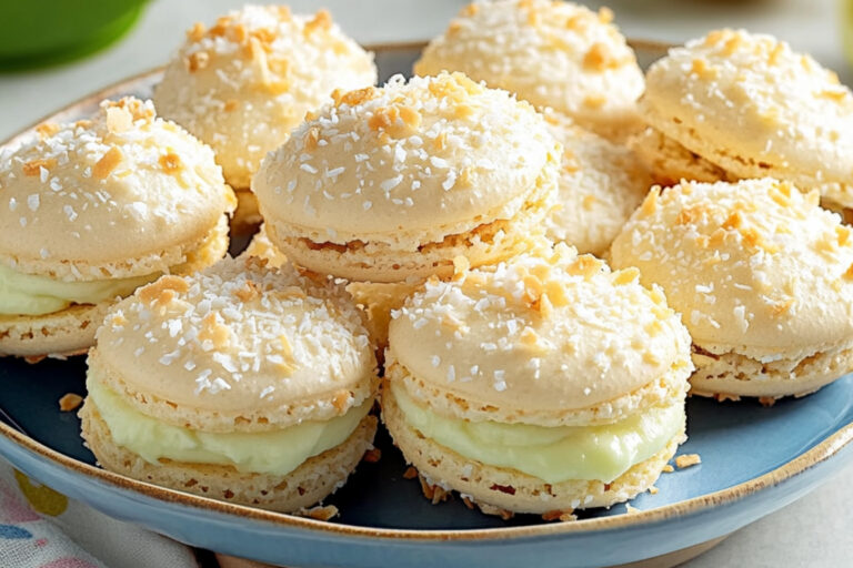 Macarons à la noix de coco