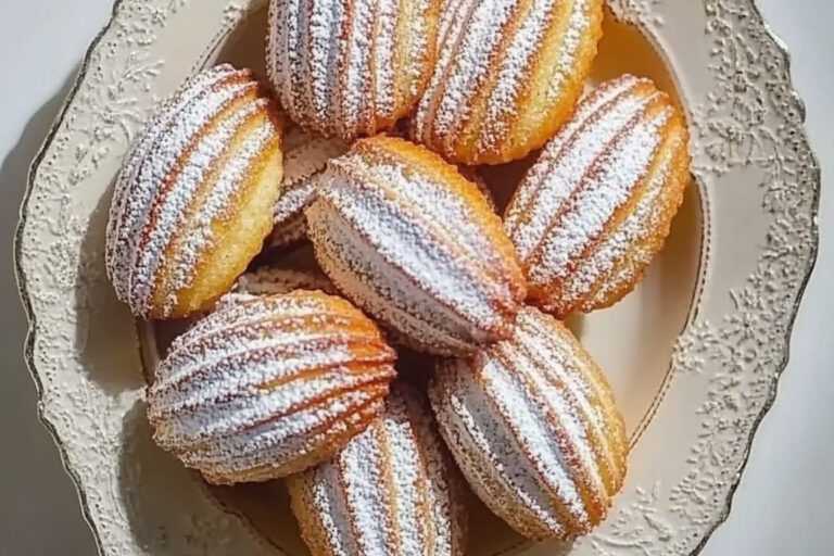 Madeleines à la vanille