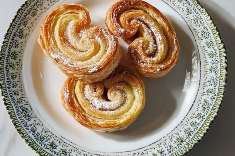 Palmeritas de hojaldre