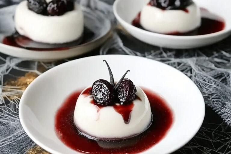 Pannacotta de pruneaux