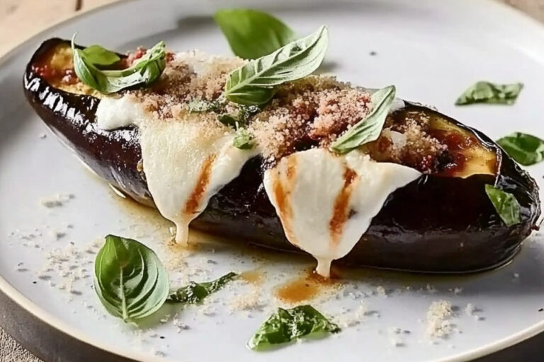 Parmigiana de berenjenas