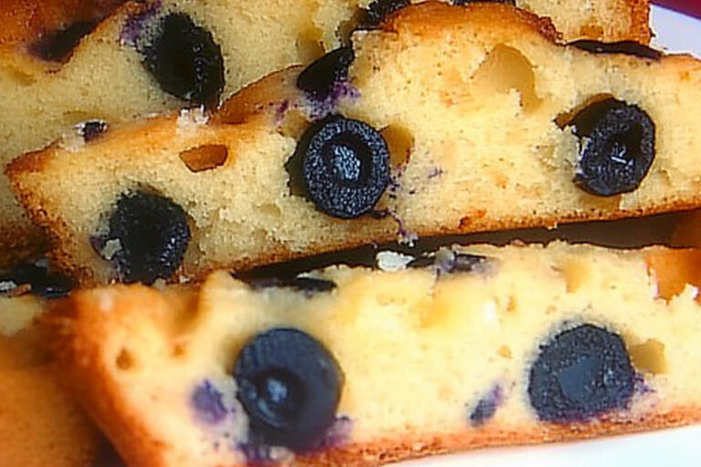 Pastel de aceitunas negras
