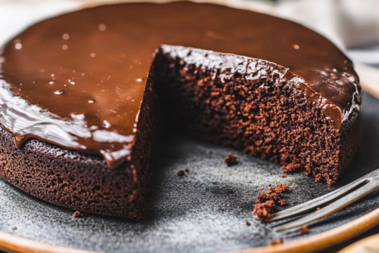 Pastel de chocolate sin gluten