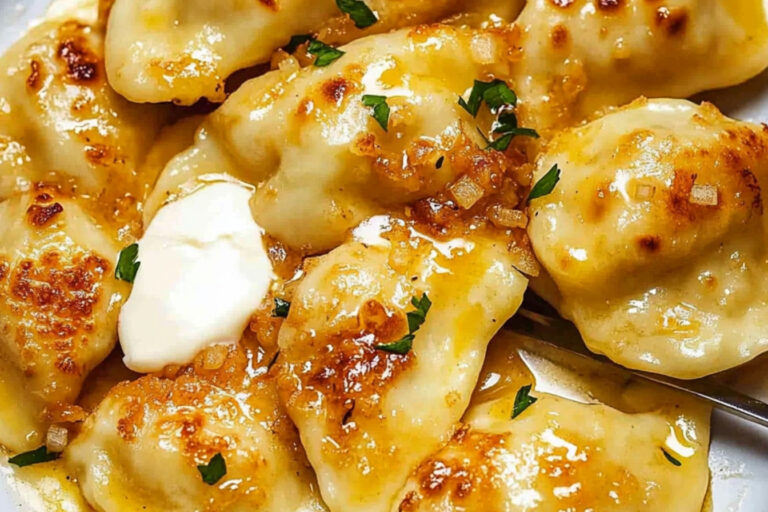 Pierogi Ruskie (dumplings polacos)