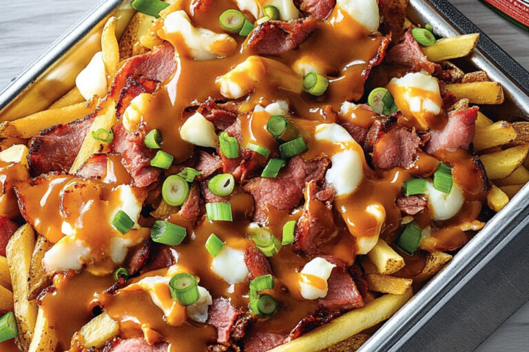 Poutine familiar al smoked meat