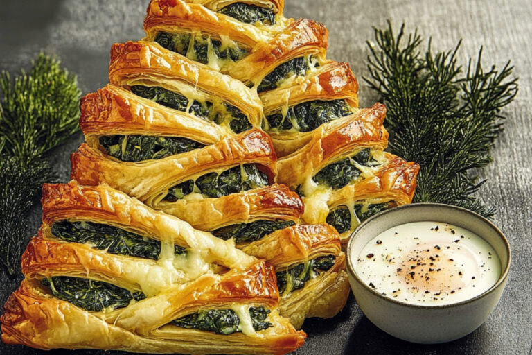 Sapin en pâte feuilletée