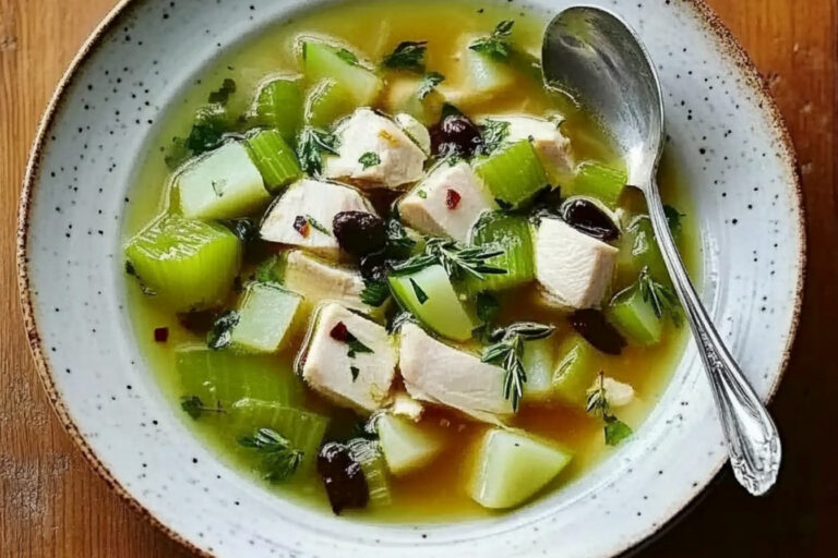 Sopa escocesa de pollo