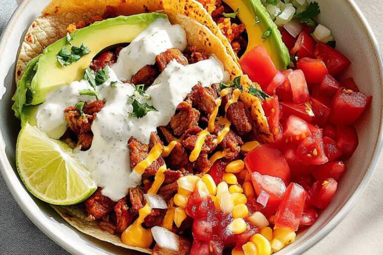 Tacos estilo Buddha bowl