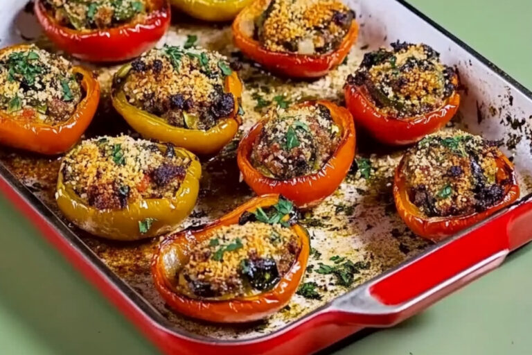 Verduras rellenas a la niçoise