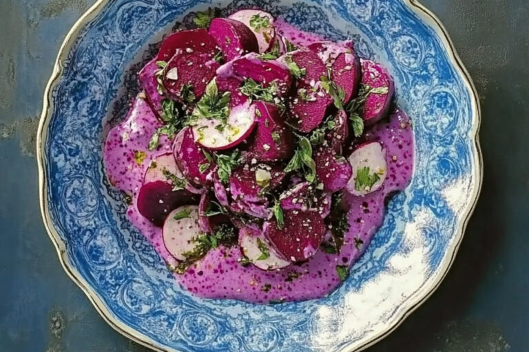 Yogur de remolacha