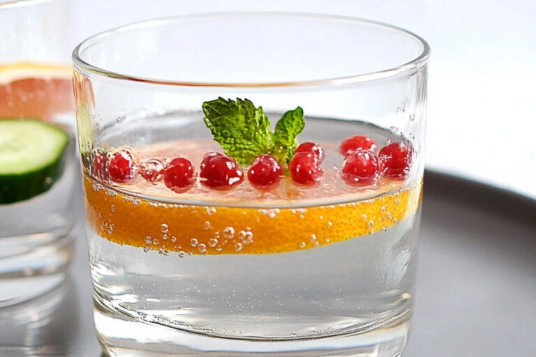 Agua vitaminada: refresco saludable y delicioso