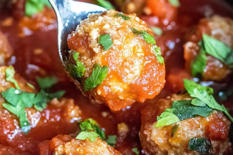 Albóndigas de Pollo en Olla de Cocción Lenta
