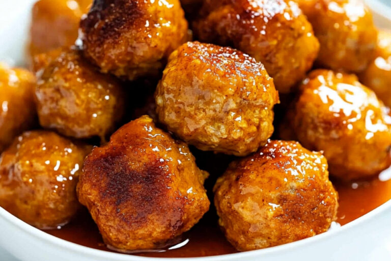 Albóndigas de pollo picantes