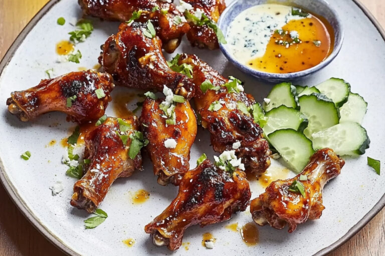 Alitas de pollo al estilo búfalo irresistibles