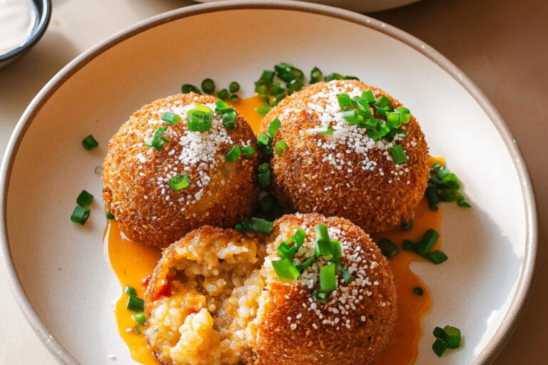 Arancini rellenos de bulgogi irresistibles
