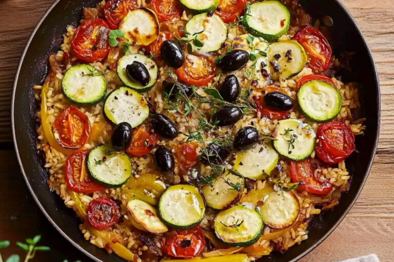 Arroz Mediterráneo: Sabor y Frescura en tu Mesa