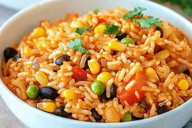 Arroz frito al estilo mexicano