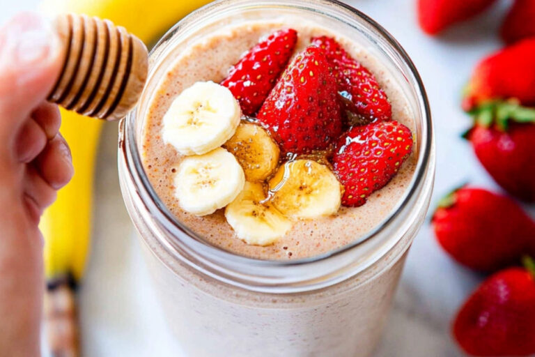 Batido de Fresa y Plátano: ¡Refrescante y Saludable!