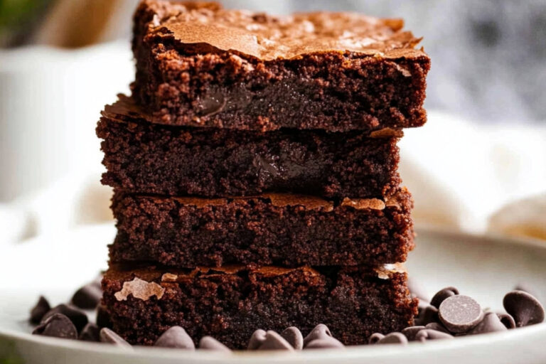 Brownies fudgy sin gluten, ¡deliciosos y fáciles!
