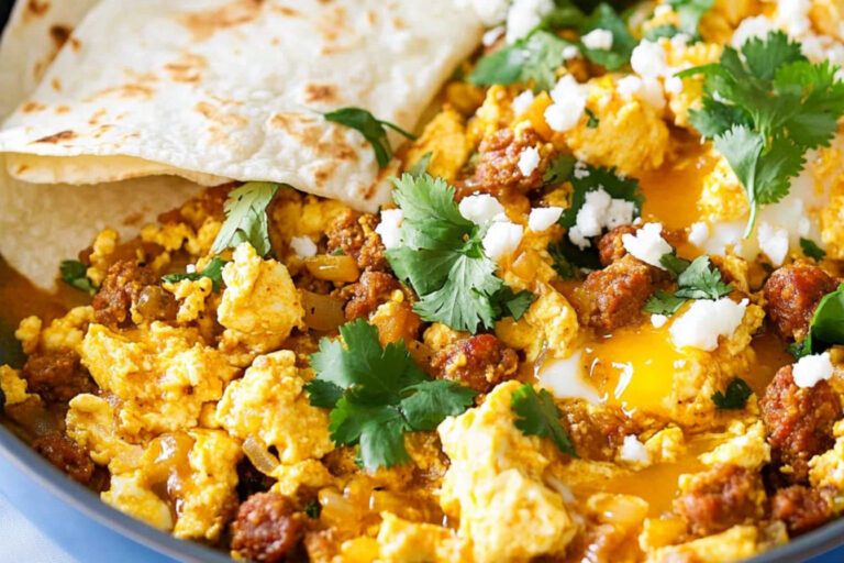 Chorizo y huevos: desayuno irresistible y fácil