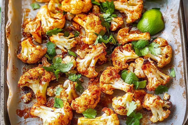 Coliflor Asada al Chili: ¡Sabor Explosivo!