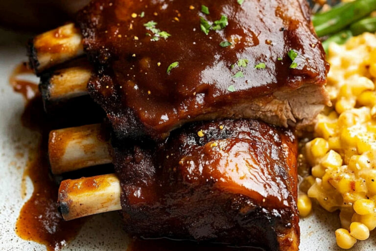 Costillas de Res BBQ: Cocción Lenta y Sabrosa