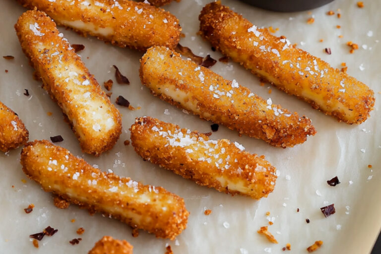 Crujientes Fritos de Halloumi para Compartir