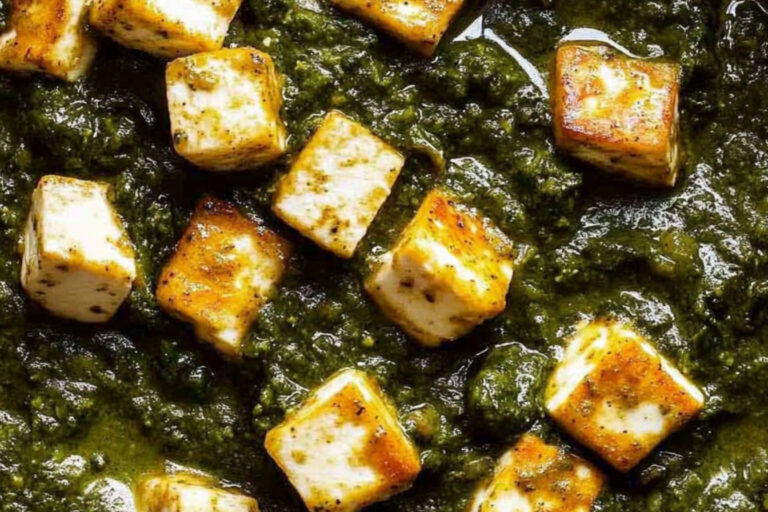 Curry de espinacas y queso que deleitará tu paladar