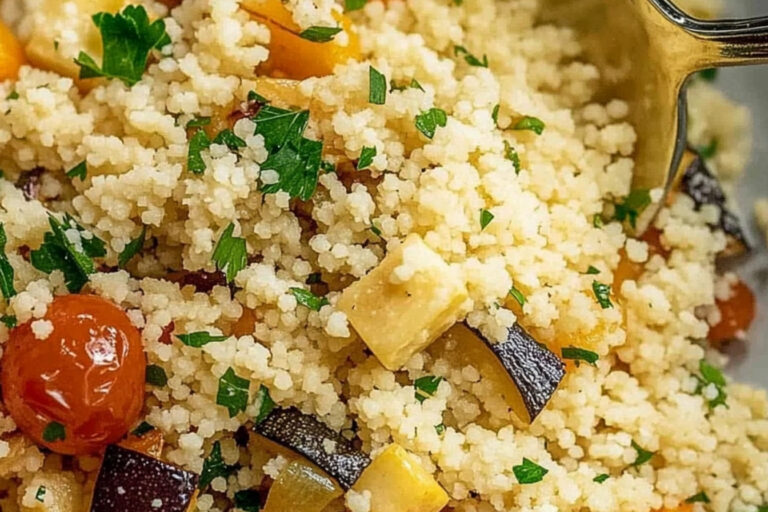 Cuscús delicioso: receta rápida y sabrosa