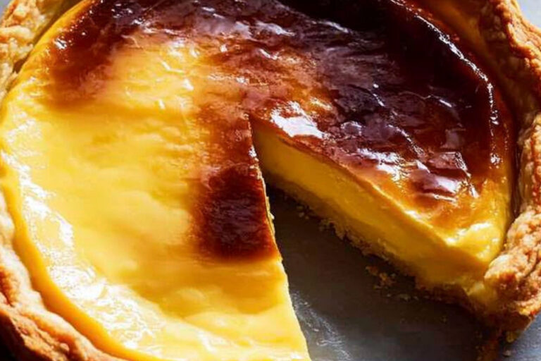 Deléitate con este exquisito flan patissier