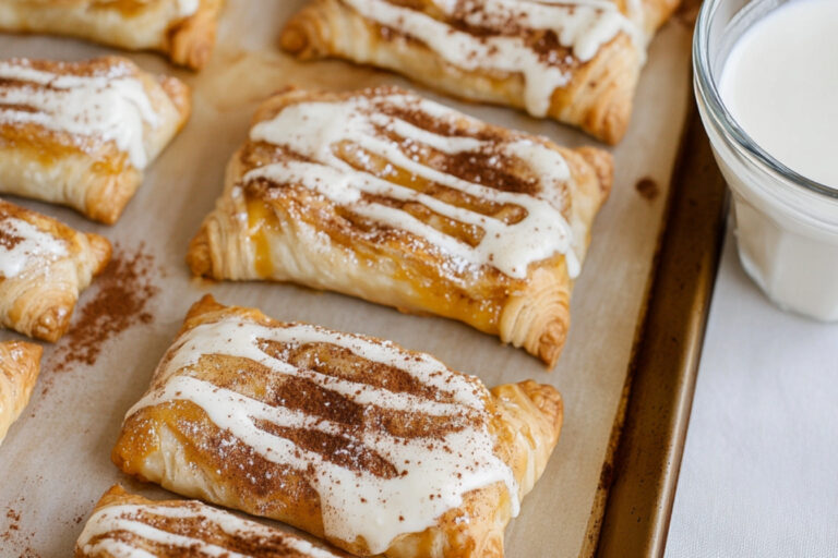 Delicias de calabaza y queso crema en hojaldre