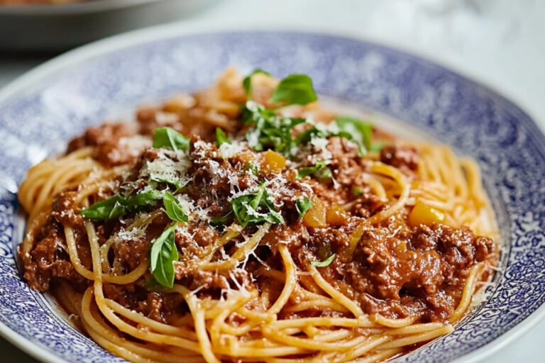 Deliciosa Bolognesa de Pippa en 30 minutos