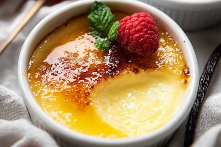 Deliciosa Crème Brûlée: Un Postre Irresistible