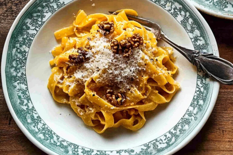 Deliciosa Linguini de Calabaza en Menos de 30 Minutos