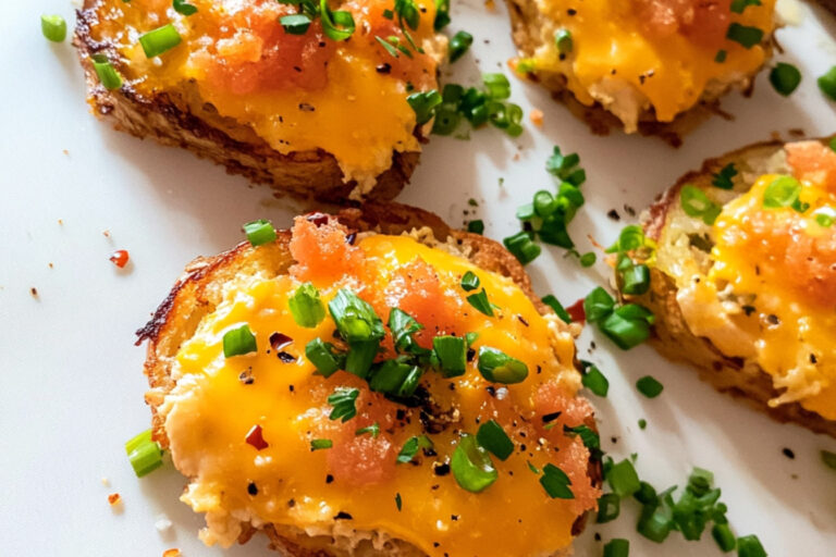 Deliciosa Melaza de Atún sobre Hash Browns