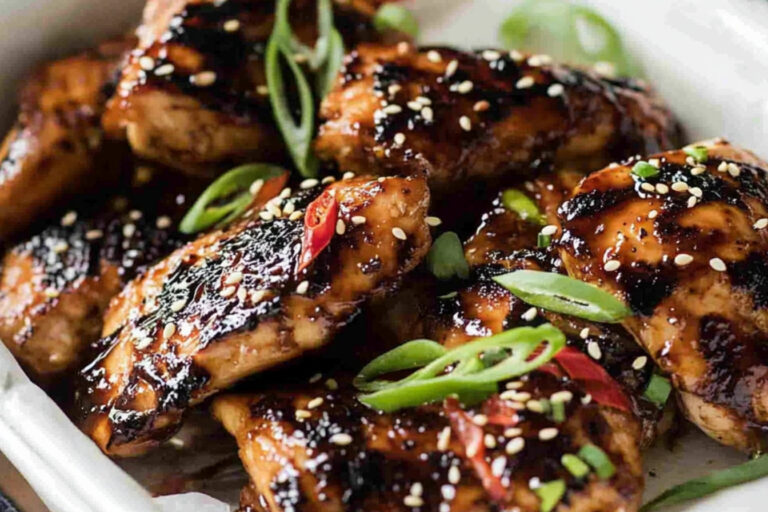 Deliciosa Pollo Marinado al Estilo Asiático